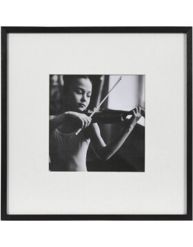 Viola wooden frame 50x50 cm black