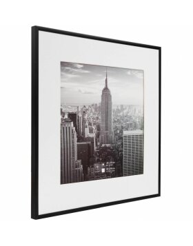 Marco de aluminio Henzo Manhattan negro 40x40 cm con...