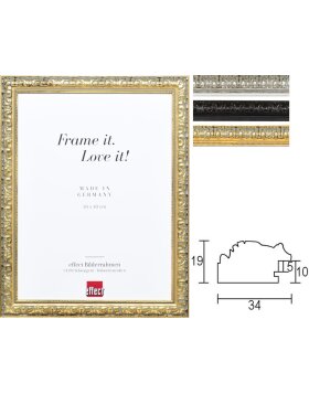 Effect wooden frame Profile 94 Special formats and glass...