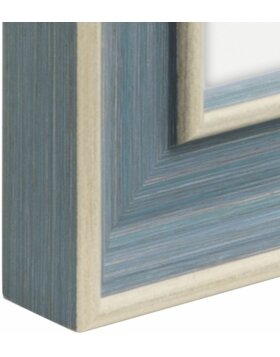 Hama cadre plastique Rustic gris-bleu 30x40 cm avec...