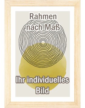 Walther Rama drewniana Madrid 50x70 cm kremowa szkło...