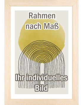 Drewniana ramka Walther Malaga kremowo-biała 13x13 cm...