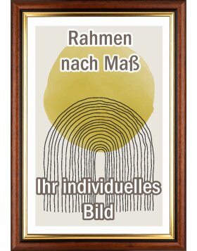 Walther Holzrahmen Murcia braun Klarglas 29,7x42 cm