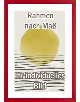 Walther Holzrahmen Valencia Klarglas rot 42x59,4 cm