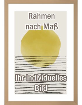 Walther Holzrahmen Valencia Klarglas beige 29,7x42 cm