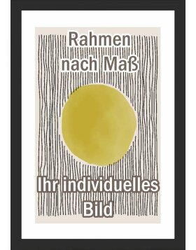 Walther Holzrahmen Alicante schwarz Klarglas 13x13 cm