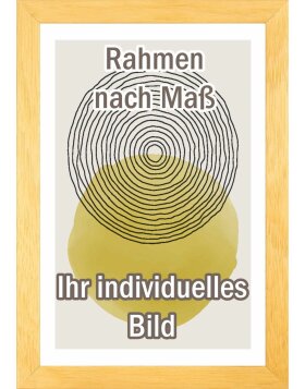 Walther Holzrahmen Madrid 42x59,4 cm natur Klarglas