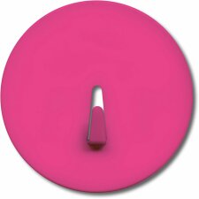 Magnetische haak roze in 7,5 cm van de plek op serie