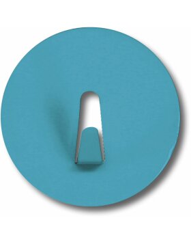 SPOT ON 4 Stück himmelblaue Magnethaken 4 cm
