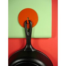 4er Packung Magnethaken SPOT ON in olivgrün 4 cm