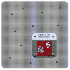 SQUARE DOT Magnetic Board 38 cm in stainless steel
