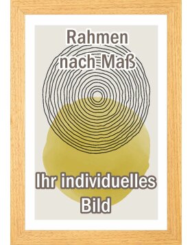Walther Holzrahmen Madrid 42x59,4 cm natur Eichenstruktur Klarglas