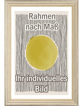 Walther Holzrahmen Palma creme 10x15 cm Klarglas