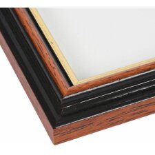 Wooden picture frame Verona 13x18 cm dark brown
