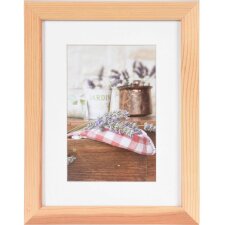 natural-colored wooden frame 15x20 cm JARDIN