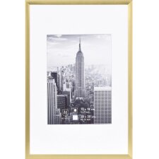 20x30 cm Picture Frame alluminio Manhattan in oro