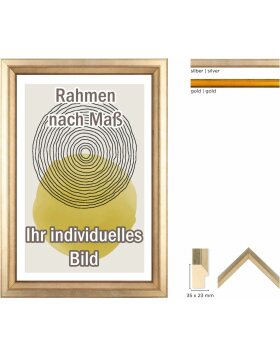 Walther Wooden Frame Cartagena 7x10 cm to 70x100 cm Normal Glass and Antireflex Glass