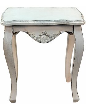 Clayre &amp; Eef 5h0538 Side table white 52x35x58 cm