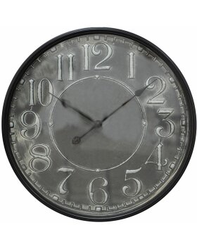 Clayre &amp; Eef 5kl0215 Wall clock gray &oslash; 60x6 cm...