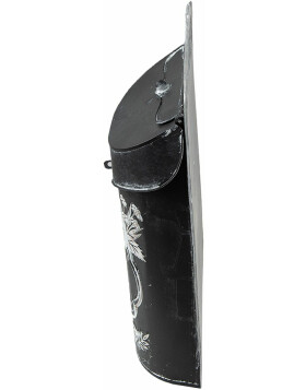 Clayre &amp; Eef 6y4688 Wall mailbox black 26x10x35 cm
