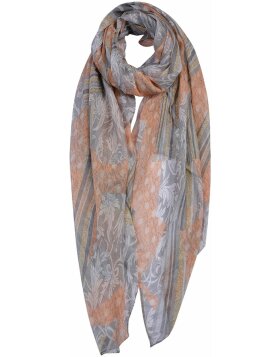 Clayre &amp; Eef jzsc0670o scarf ladies pattern orange...