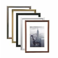 Manhattan alu frame 30x40 cm black