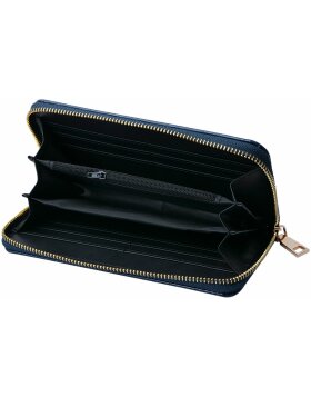 Clayre & Eef jzwa0129bl wallet blue 19x9 cm
