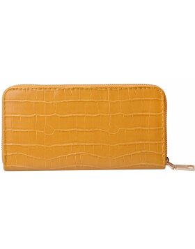 Clayre & Eef jzwa0129y wallet yellow 19x9 cm