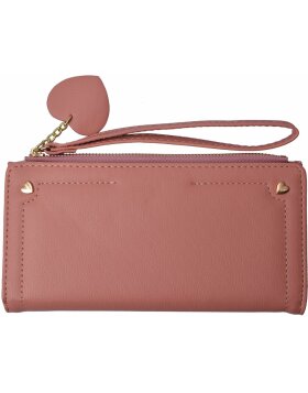 Clayre &amp; Eef jzwa0133p wallet pink 19x11 cm