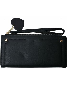 Clayre & Eef jzwa0133z wallet black 19x11 cm