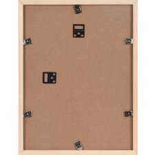 Marco de madera Henzo JARDIN negro 30x40 cm con passe-partout 20x28 cm
