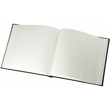 Panodia Album fotografico Linea nero 30x30 cm 60 pagine bianche