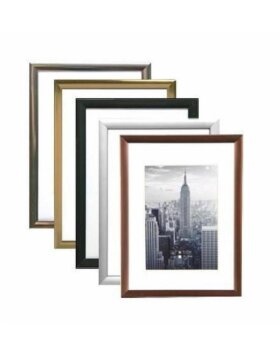 Manhattan alu frame 40x50 cm gold