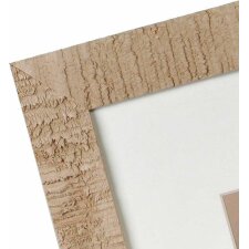 Driftwood wooden frame 40x40 cm beige