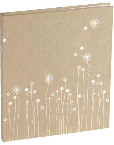 Guest book Lucia with silver edging