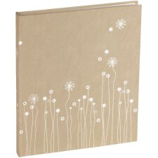 Guest book Lucia with silver edging