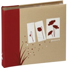 Album Greenearth Stock Album 600 zdjęć 10x15 cm czerwony
