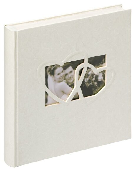 Wedding Roses Fotoalbum in 29x32 cm 60 weiße Seiten Hochzeit Album 