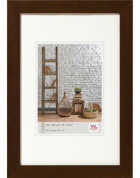 NATURA 10x15 cm - meranti - wooden frame