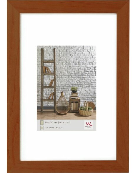 wooden frame NATURA 10x15 cm - walnut