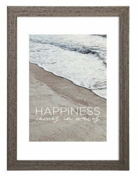 Hama MDF Wooden Frame Waves 30x40 cm taupe