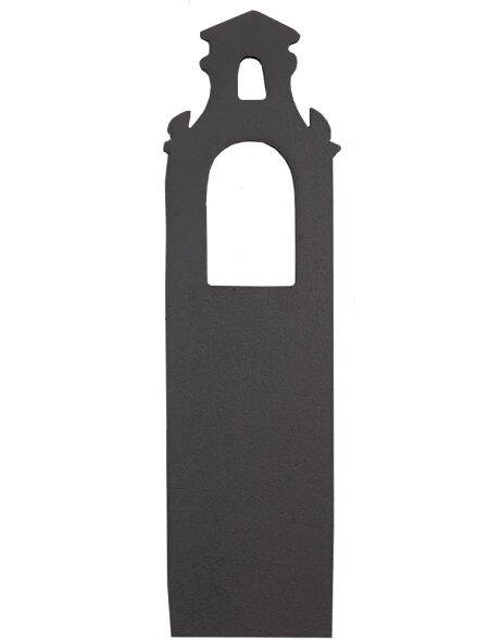 Colgador de puerta con motivo de pizarra torre