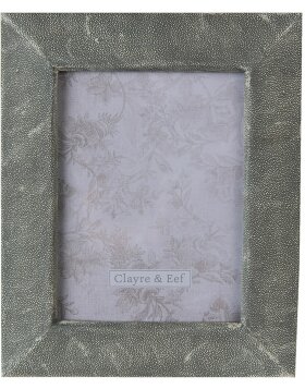 Clayre & Eef 2F0922 Portafoto 23x2x28 cm - 15x20 cm Grigio