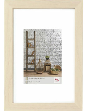 NATURA 18x24 cm - birch - wooden frame