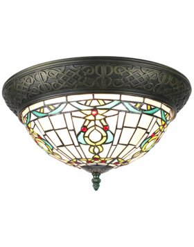 Clayre &amp; Eef 5LL-6258 Plafondlamp Tiffany &Oslash;...