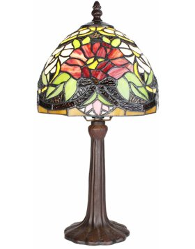 Clayre & Eef 5LL-6275 Table Lamp Tiffany Ø 20x36 cm E14-max 1x25W Multicoloured