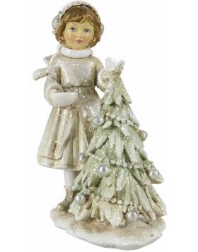 Clayre &amp; Eef 6PR4809 Decoration Child with Christmas...