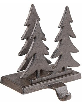 Clayre &amp; Eef 6Y5297 Stocking Hanger Christmas Trees...