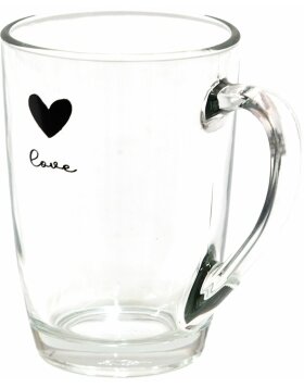 Clayre &amp; Eef LBSGL0010 Tea Glass 11x8x11 cm - 300 ml...