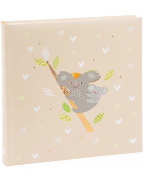 Goldbuch Babyalbum Koala 30x31 cm 60 wei&szlig;e Seiten